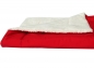 Luxus Teddy Hundedecke Scarlet rot